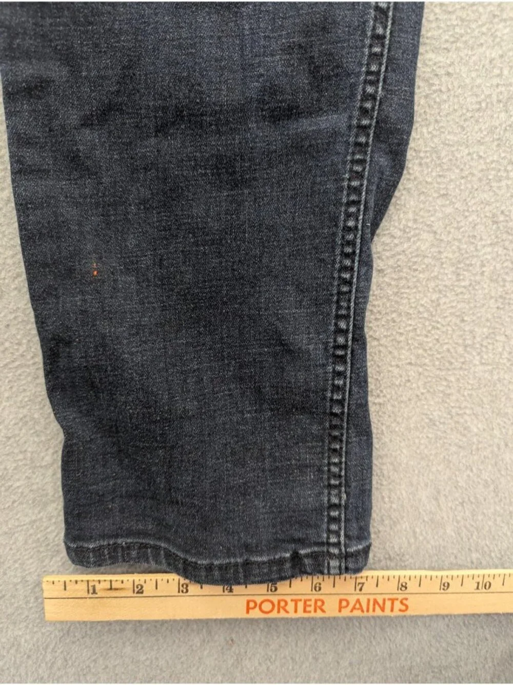 Buffalo David Bitton Jackson-X Jeans Mens 34x32 Blue Dark Wash Straight Stretch